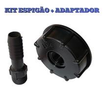 KIT Conexão Redução Adaptador Ibc S60x6 1/2" + Espigão 1/2 KIT Conexão Redução Adaptador Ibc S60x6 1/2" + Espigão 1/2