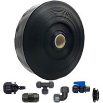 Kit Conexões + Mangueira Santeno Modelo 1 300 Mts Irrigação