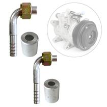 Kit Conexões Para Compressor Ar Condicionado 6p148 Vw Santana