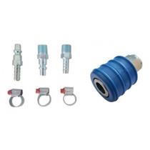 Kit Conexões Para Compressor Com Engate Rapido Espigao E Pinos Completo