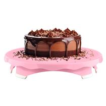 Kit Confeitaria Boleira Giratória 1 Pulverizador 1 Espátula