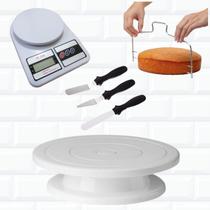 Kit Confeitaria Profissional Bailarina Balanca Nivelador
