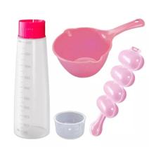 Kit Confeiteiro 1 Bisnaga Umedecer Bolo + 1 Panelinha de Confeiteiro + 1 Boleador de Doces