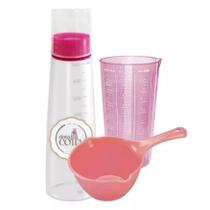 Kit Confeiteiro 1 Bisnaga Umedecer Bolo + 1 Panelinha de Confeiteiro + 1 Copo Medida Dosador Kit Confeiteiro 1 Bisnaga Umedecer Bolo + 1 Panelinha de Confeiteiro + 1 Copo Medida Dosador