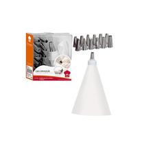 Kit Confeiteiro 12 Bicos Inox Decorar Cupcakes Kit Confeiteiro 12 Bicos Inox Decorar Cupcakes