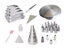 Kit Confeiteiro Adoro Formas e Acessórios Para Confeitaria