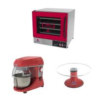 Kit Confeiteiro - Batedeira Bpel05premium + Forno Prp004 Plus + Bailarina - 127v - Braesi