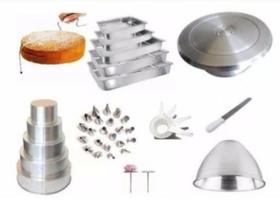 Kit Confeiteiro Classic. Formas E Acessórios Para Confeitaria