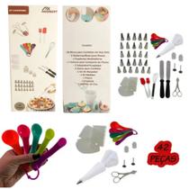 Kit Confeiteiro Com 42 Peças Megagift