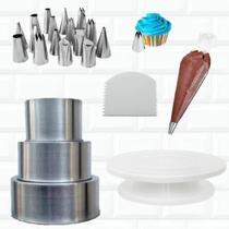 Kit Confeiteiro Completo Forma Bailarina Bico + Brinde