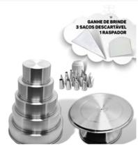 Kit Confeiteiro (Formas + Bailarina + 16 Bicos + Acessórios) Kit Confeiteiro (Formas + Bailarina + 16 Bicos + Acessórios)