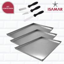 Kit Confeiteiro Formas Bolo De Rolo Rocambole + Espátulas