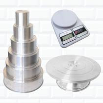 Kit Confeiteiro Iniciante Formas + Bailarina