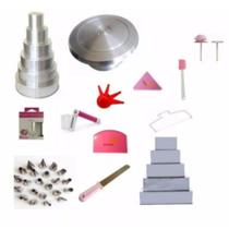 Kit Confeiteiro Lilica (Bailarina 40cm + Formas + Acessórios Confeitaria) Kit Confeiteiro Lilica (Bailarina 40cm + Formas + Acessórios Confeitaria)