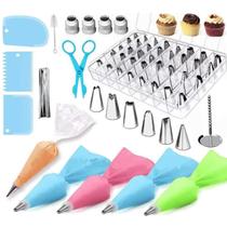 Kit Confeiteiro Lorben Completo Com 72 Peças Com Maleta Bolo