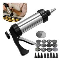 Kit confeiteiro Modelador Biscoito bolachas Bolo Cookie 21 moldes