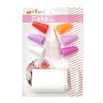 Kit Confeiteiro Saco Decorador Bolo 7 Bicos Para Decoração