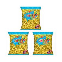 Kit Confeito Miçanga para Doces Saboroso Abacaxi 1,5kg total