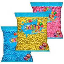 KIT Confeito Pérola Ideal para TUBETES Lembrancinhas e Festas de Aniversário