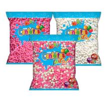 KIT Confeitos Pérola Comestível 03 Pacotes de 500g Cada