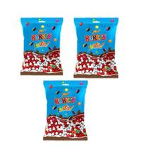 Kit Confete Tipo Disqueti Para Festa 1,5kg Branco e Vermelho