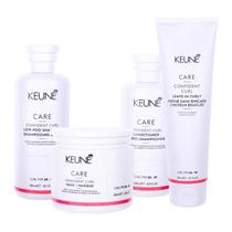 Kit Confident Curl Keune Sh Cond Masc Leave-in Curly Cachead
