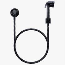 Kit Confort Ducha Higiênica Blukit Preta c/ Derivação 220940