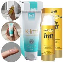 Kit Conforto Anal Intt Cliv Gold Gel 30g Lubrificante Íntimo 50g Kit Conforto Anal Intt Cliv Gold Gel 30g Lubrificante Íntimo 50g