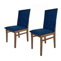 Kit conjunto 2 Cadeiras de Jantar Lisboa