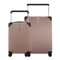 Kit Conjunto 2 Malas Rígidas 10 e 23kg 360 com Cadeado TSA - Gladiador Wide E1PM Cor: Rose Gold Kit Conjunto 2 Malas Rígidas 10 e 23kg 360 com Cadeado TSA - Gladiador Wide E1PM Cor: Rose Gold