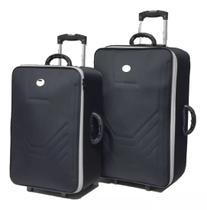 Kit conjunto 2 malas viagem village anac- grande e pequena Kit conjunto 2 malas viagem village anac- grande e pequena