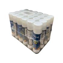 Kit Conjunto 24 Colas Bastão Branca Escolar Escola Volta as Aulas Arte Artesanato Papel Papelão Kit Conjunto 24 Colas Bastão Branca Escolar Escola Volta as Aulas Arte Artesanato Papel Papelão