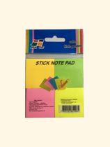 Kit Conjunto 4 Cores Bloco de Anotação Adesivo Sticky Note Flags de Papel 38 mm x 38 mm - 400 folhas