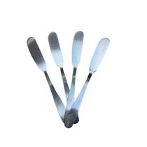 Kit Conjunto 4 Faquinhas Espatula Manteiga Pate Doce