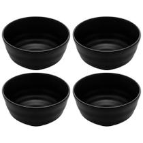 Kit Conjunto 4 Tigelas Cumbucas Bowls Em Melamina Profissional Sopeira