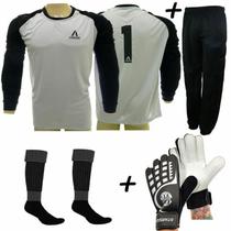 Kit Conjunto 4x1 Calca Goleiro Ardos N1 cza Adulto - Lince
