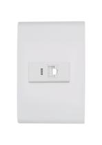 Kit Conjunto 4x2 Modulo Telefone RJ11 Liz Tramontina Branco Kit Conjunto 4x2 Modulo Telefone RJ11 Liz Tramontina Branco