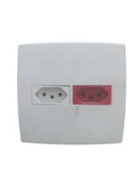 kit Conjunto 4x4 Tomada Dupla 10A +20A Vm Pial Plus Legrand