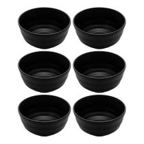 Kit Conjunto 6 Tigelas Cumbucas Bowls Em Melamina Profissional Sopeira