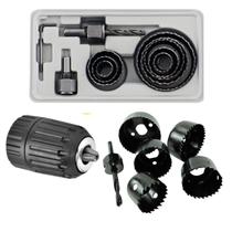 KIT Conjunto 8 Serra Copo MANDRIL Rápido 1/2