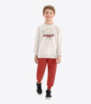 Kit Conjunto Blusão Com Calça Rovi Kids Bege