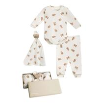 Kit Conjunto Body, Calça e Naninha Ursinho - Dedeka Tamanho:M Kit Conjunto Body, Calça e Naninha Ursinho - Dedeka Tamanho:M