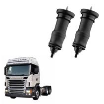 Kit Conjunto Bolsa Pneumatica Cab Scania S4 R Até 2003 Trase