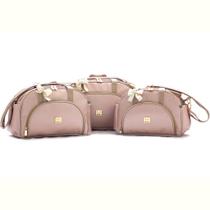 Kit Conjunto Bolsas Maternidade Bebe Menina Menino Enxoval