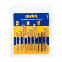 Kit Conjunto Broca Irwin 5a 8mm Cimento Metal Madeira Iw5009