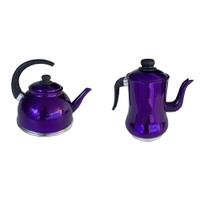 Kit Conjunto Bule e Chaleira 2 Litros Onix Lilàs Belmar Kit Conjunto Bule e Chaleira 2 Litros Onix Lilàs Belmar