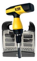 Kit Conjunto Chave De Fenda E Soquete Bits 48 Peças