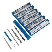 Kit Conjunto chaves de fenda de precisão 128 em 8180 Koocu Kit Conjunto chaves de fenda de precisão 128 em 8180 Koocu