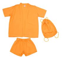 Kit Conjunto com Três Peças Laranja Liso Kit Conjunto com Três Peças Laranja Liso