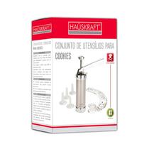 Kit Conjunto de Maquina de Biscoitos Decoração Bolacha e Cookies INOX